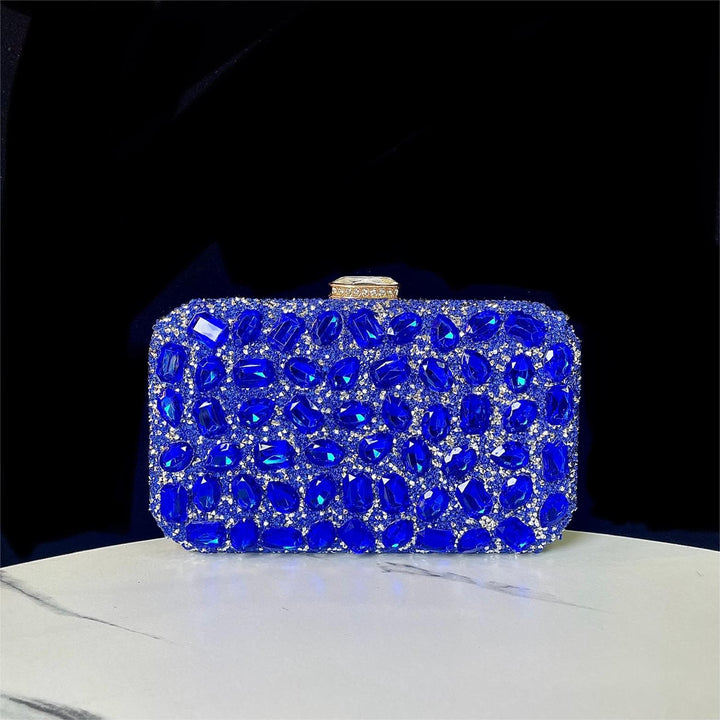 Glamouröse Bejeweled Abend Clutch