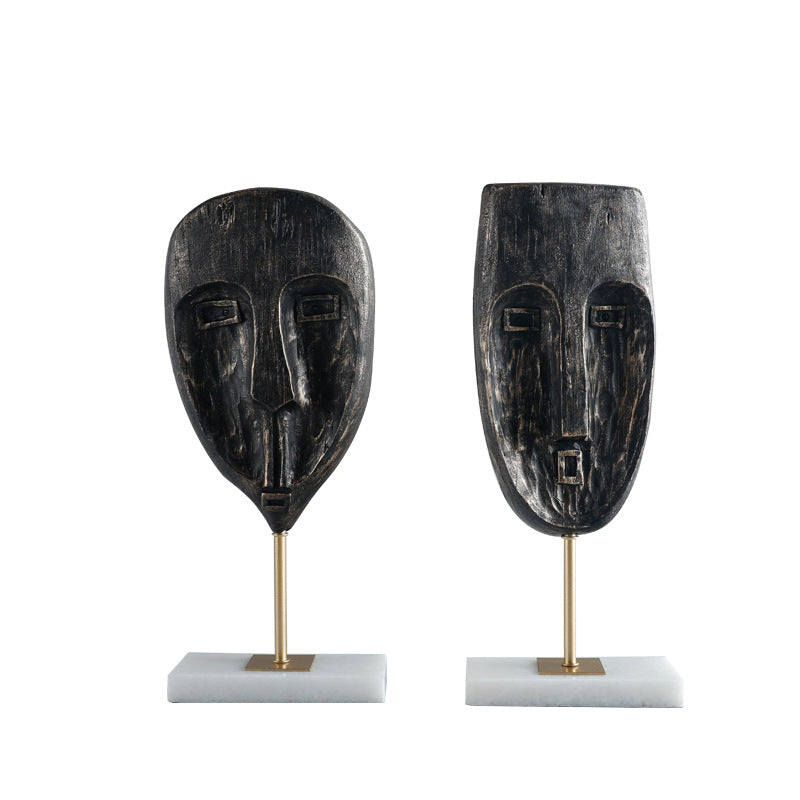 Dekorative Tribalmaske Skulptur