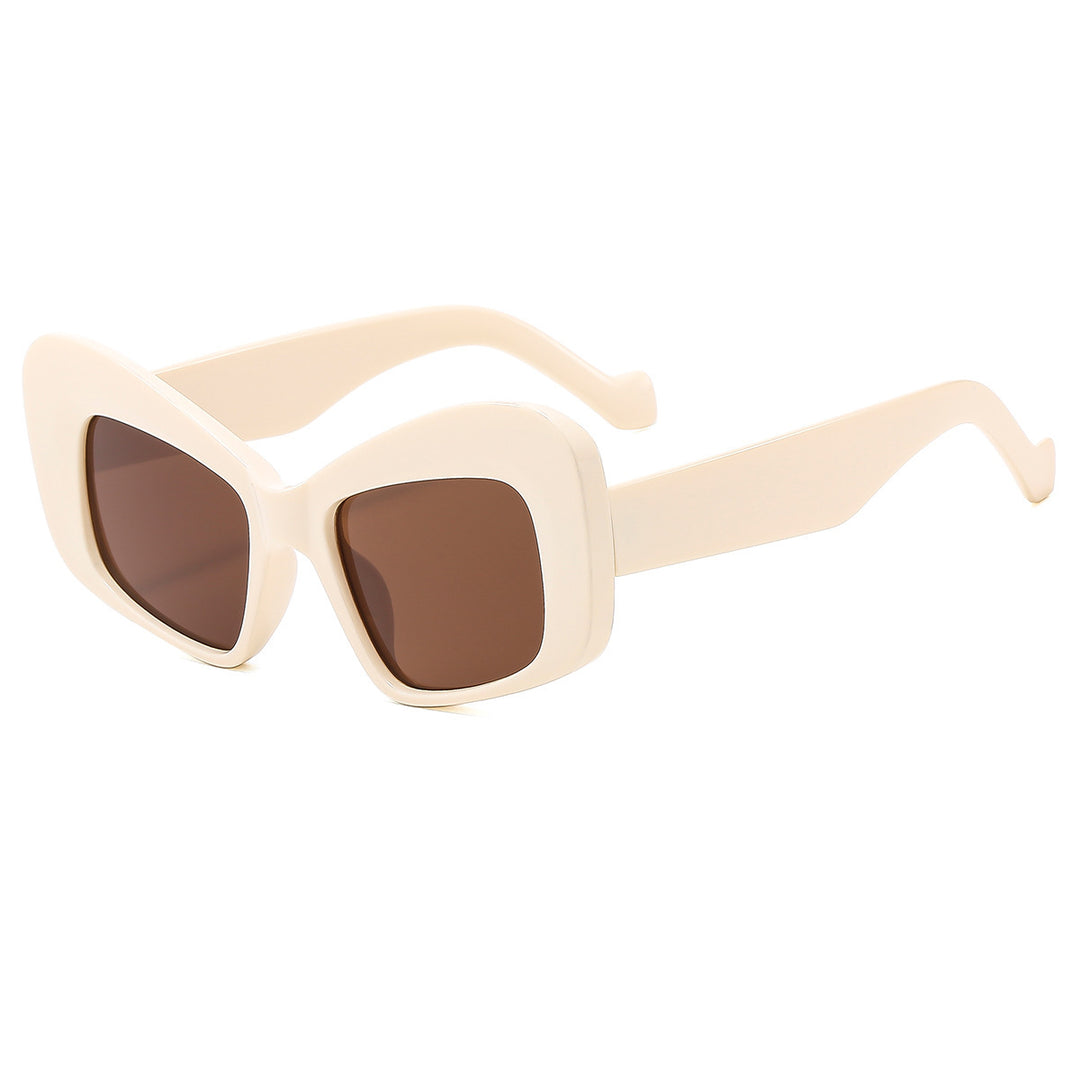 Damen Modische Sonnenbrille im Vintage-Stil Karnz