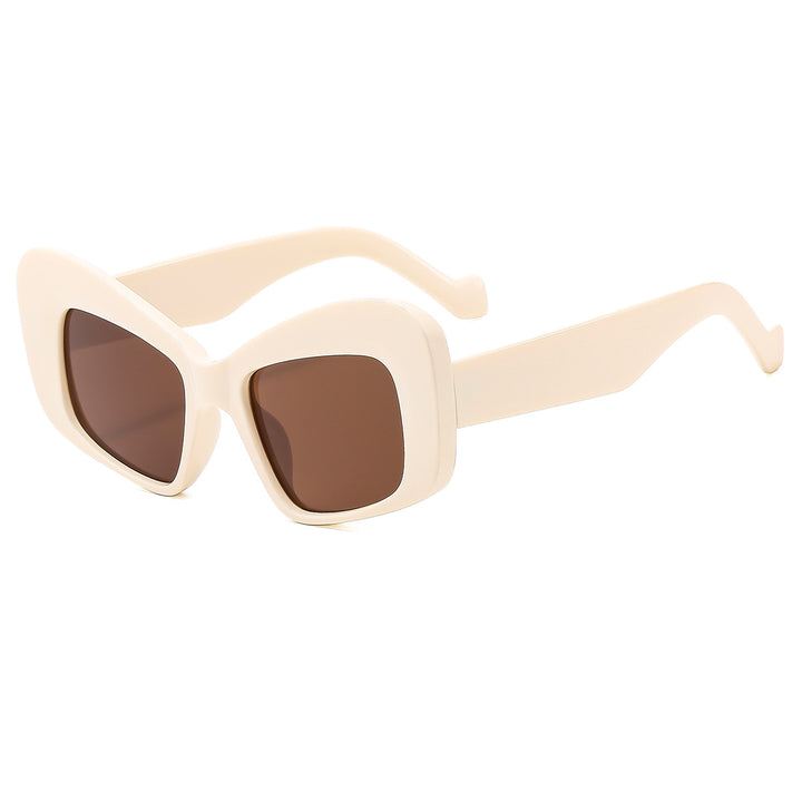 Damen Modische Sonnenbrille im Vintage-Stil Karnz