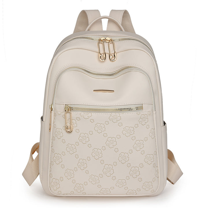 Stylischer Rucksack mit floralem Muster Karnz