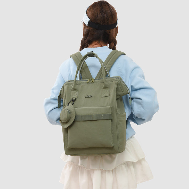 Vielseitiger Mehrfach-Taschen-Rucksack Karnz