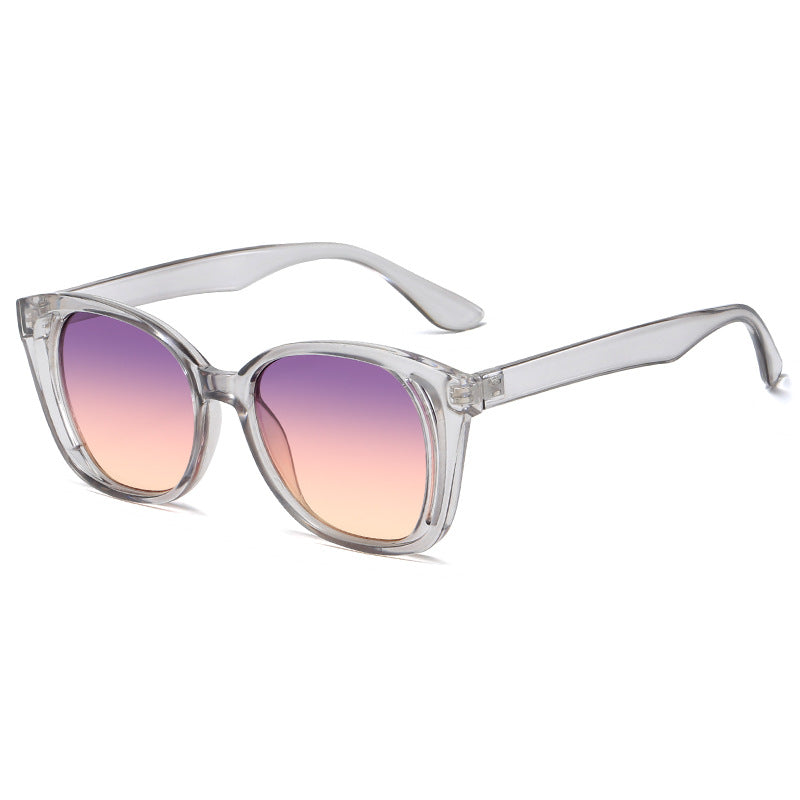Damen stilvolle Cat-Eye Sonnenbrille mit robustem Rahmen Karnz