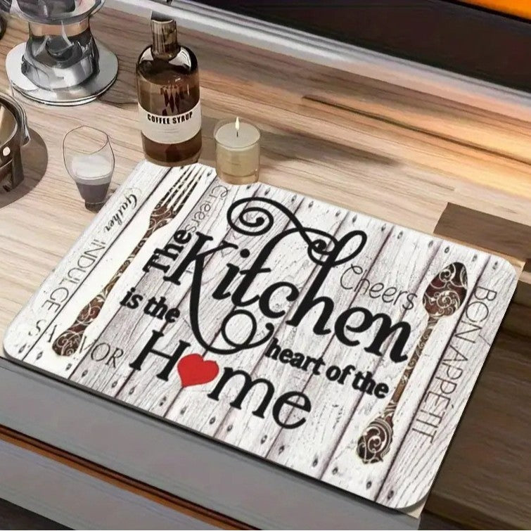 Kaffeethemen dekorative Küchenmatte