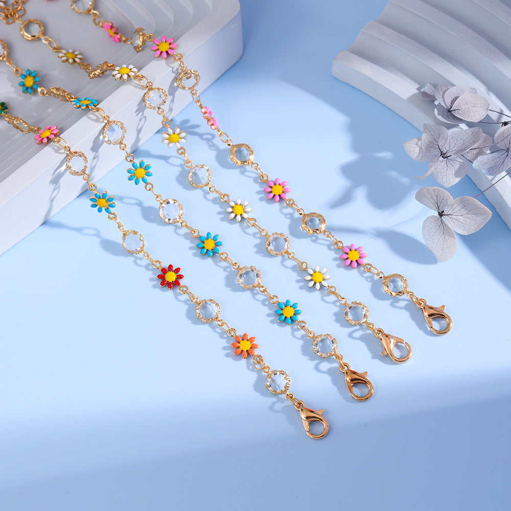 Floral Charm Bracelet Karnz