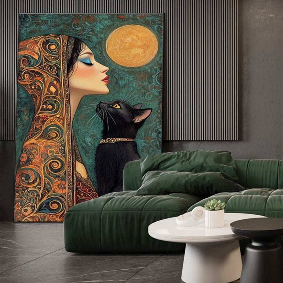 Panther-Themen Leinwand Wandkunst