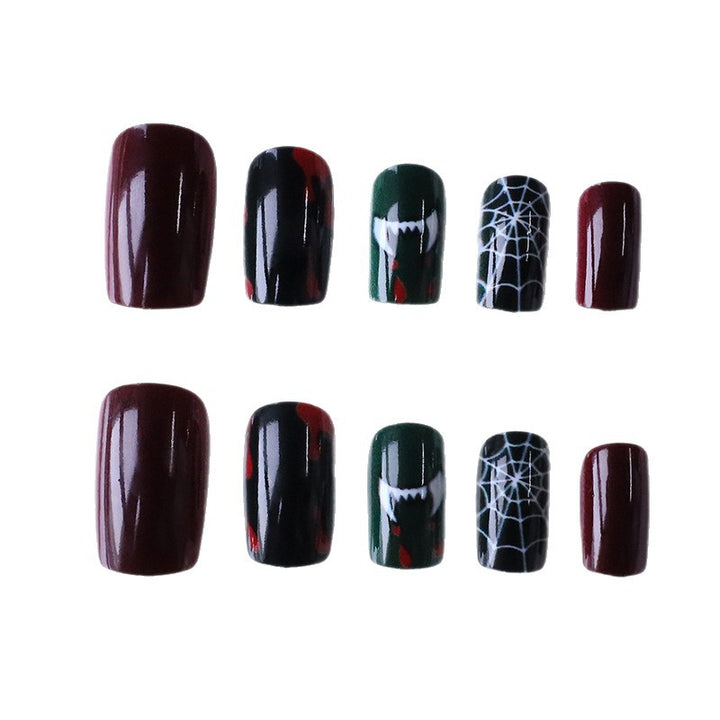 Halloween-Themen Nagelkunst Karnz