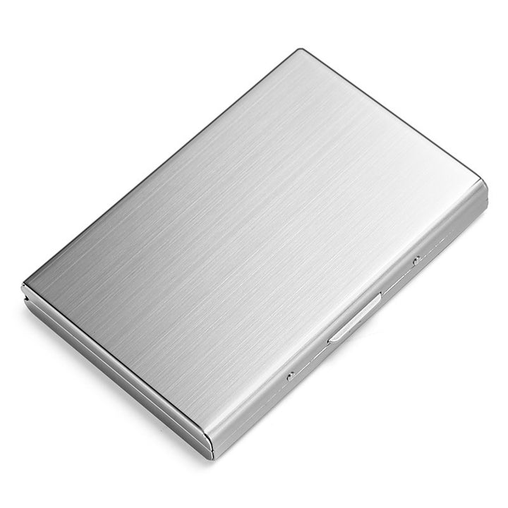 Metallische Kartenhalter