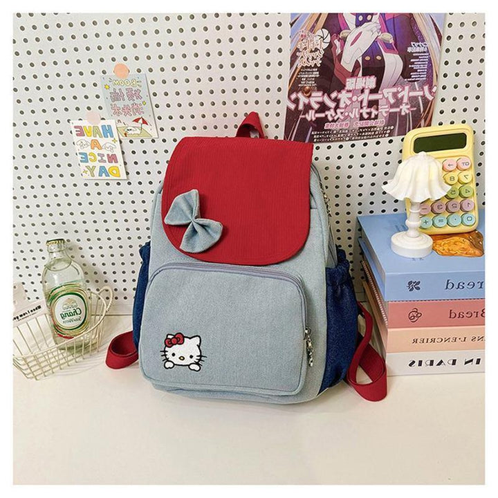 Verspielter Rucksack im Cartoon-Stil