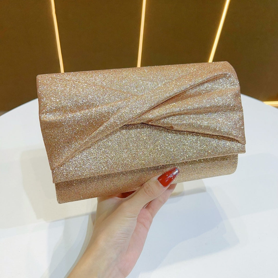 Glänzende Abend-Clutch