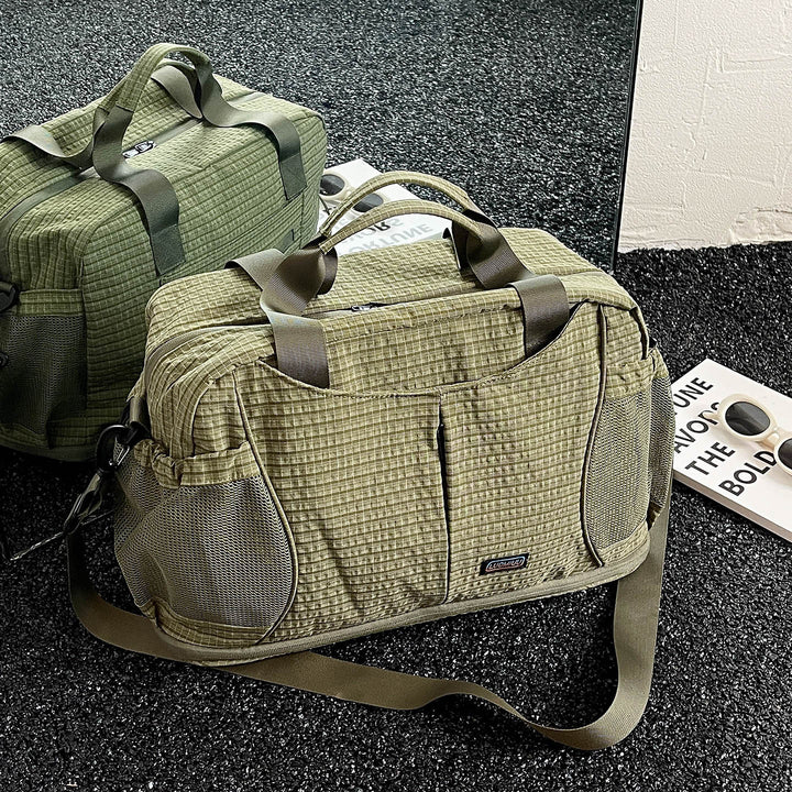 Texturiertes Sport-Duffle-Karnz