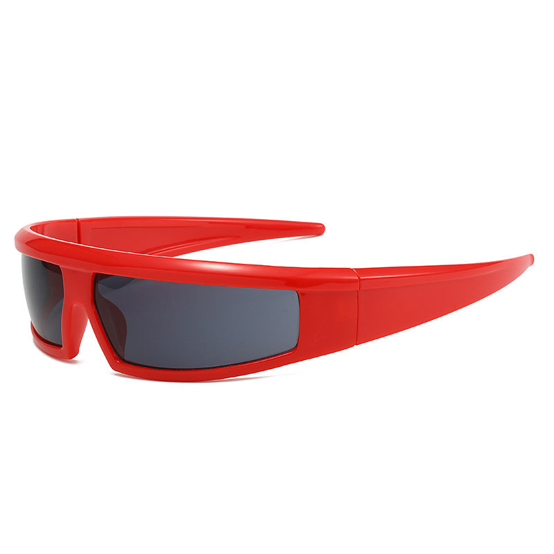 Damen Sportliche Sonnenbrille mit robustem Vollranddesign Karnz