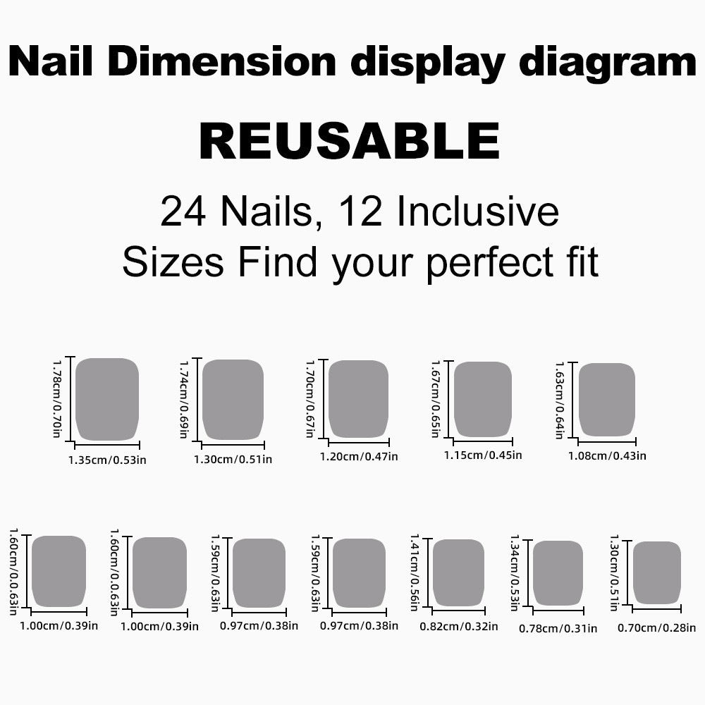 Künstliche Nagelset Karnz