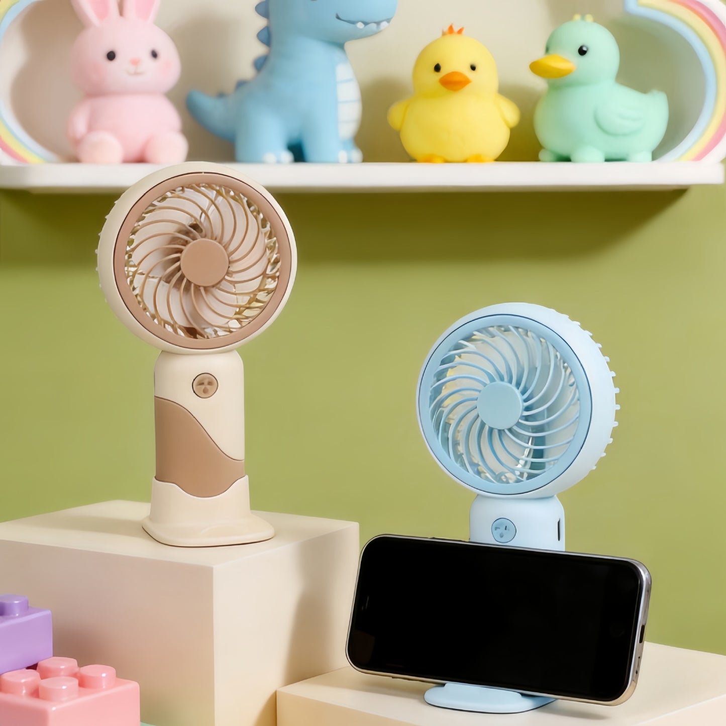 Unisex Tragbarer Tischventilator mit USB-Anschluss Karnz
