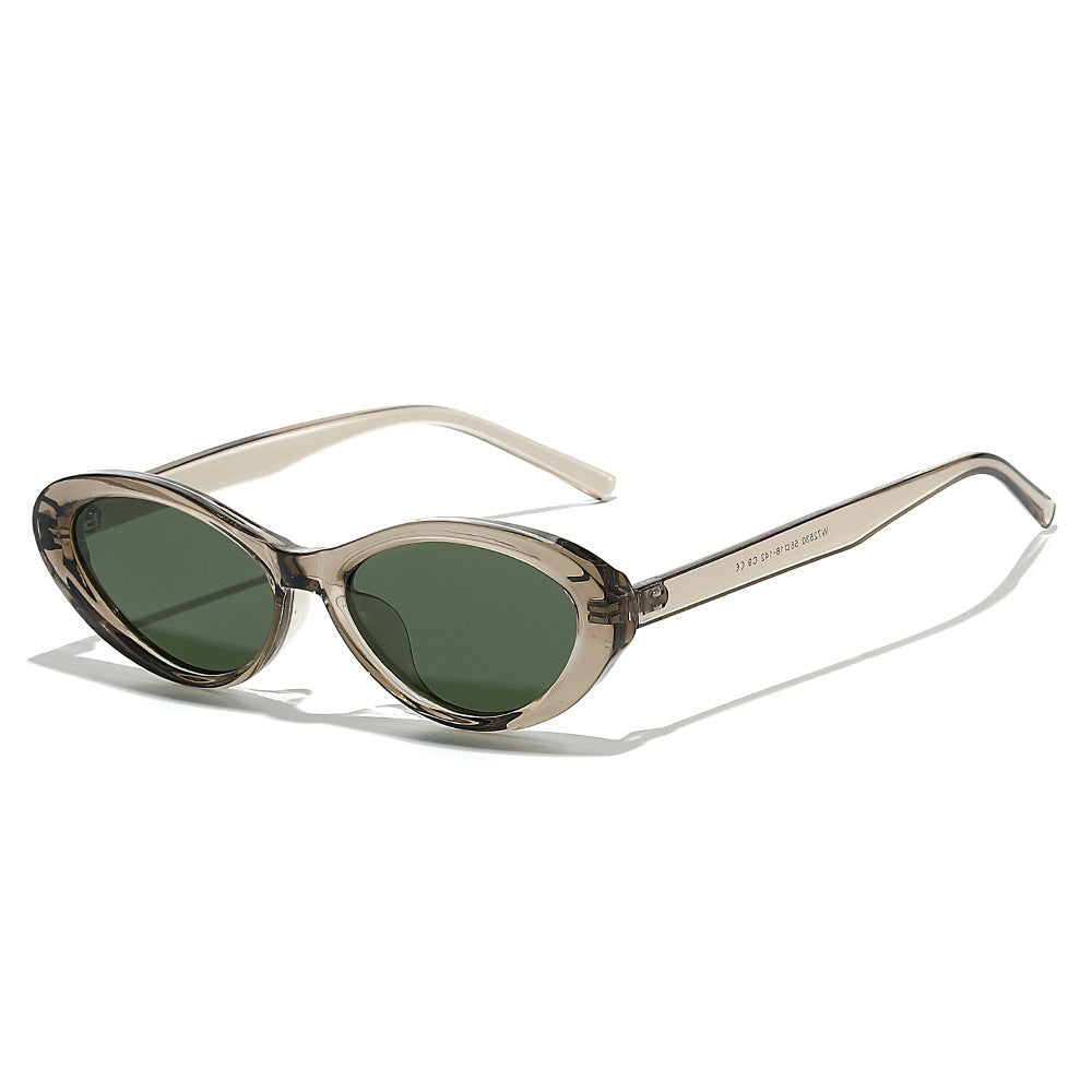 Retro-inspirierte kräftige Katzenaugen-Sonnenbrille Karnz