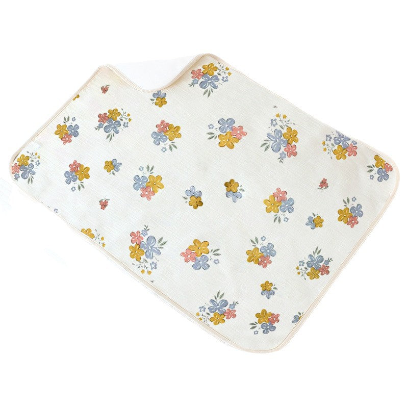 Damen Wickelauflage mit fröhlichem Blumenmuster Karnz