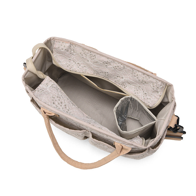 Stylischer isolierter Lunch-Caddy Karnz