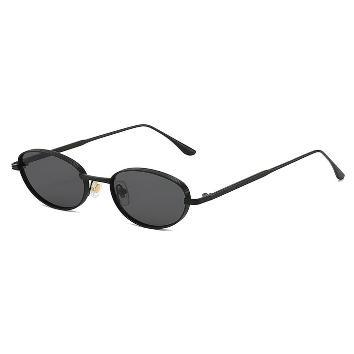 Fashion-Forward Ovalrahmen Sonnenbrillen Karnz