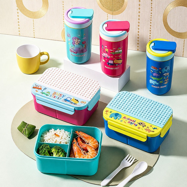 Multi-Compartment Spaß-Themen Lunchbox