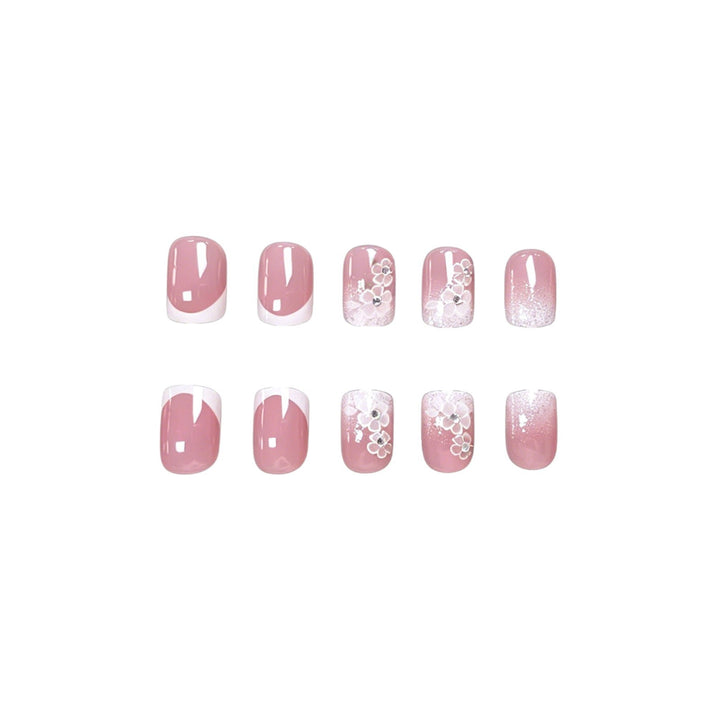 Elegante florale Acryl-Nagelkunst-Verstärkungen Karnz 1789915593