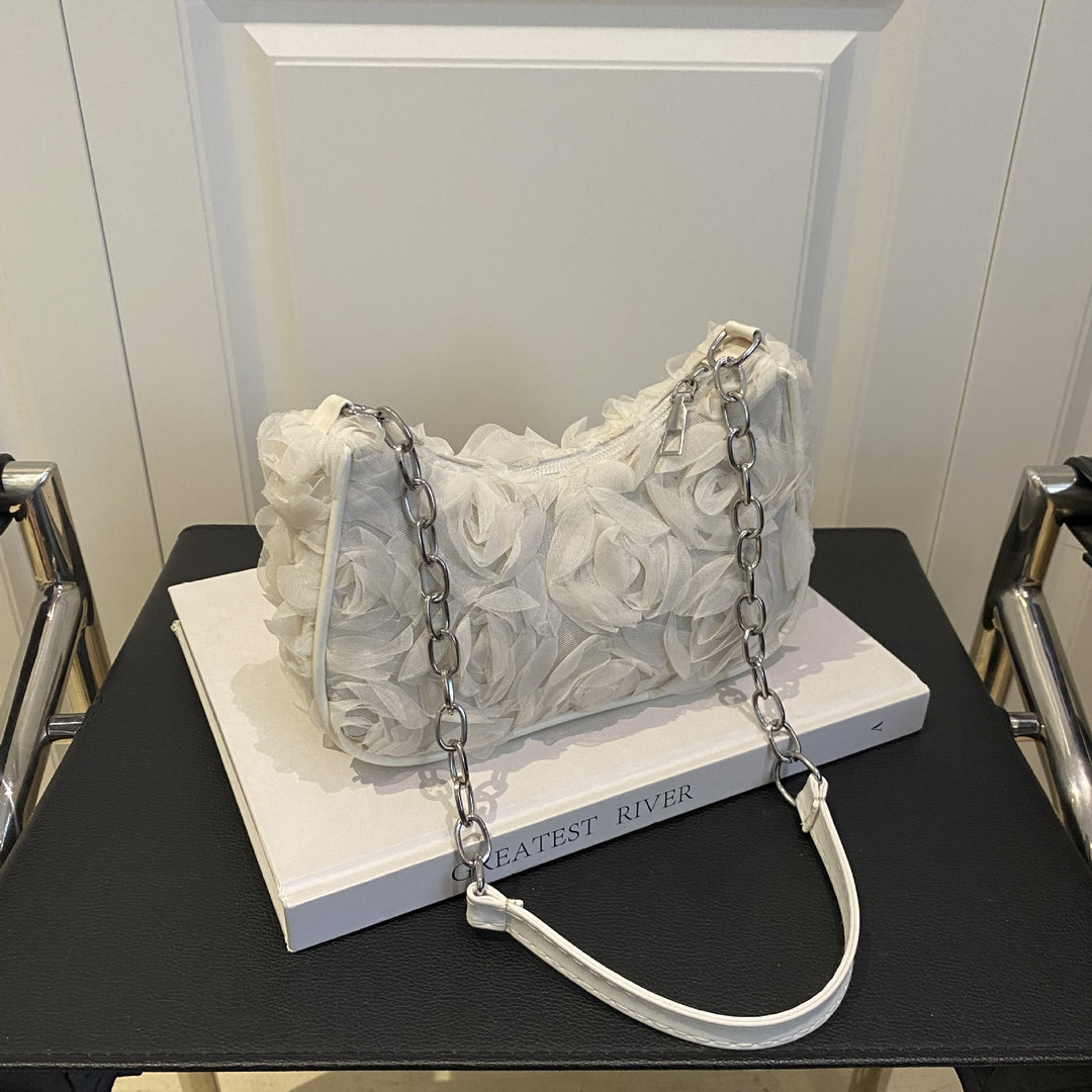 Florale Verzierte Handtasche Karnz