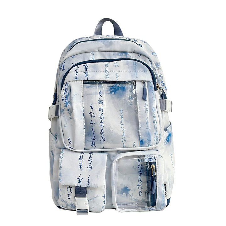 Künstlerischer Grafikdruck Rucksack