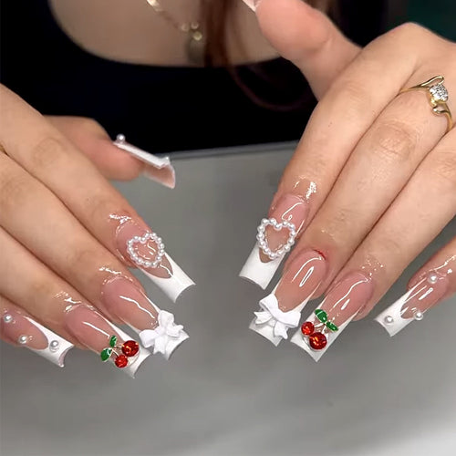 Dekorative 3D Nagelkunst Verlängerungen Karnz