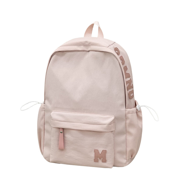 Stylischer Canvas-Rucksack mit plüschigem Schlüsselanhänger Karnz