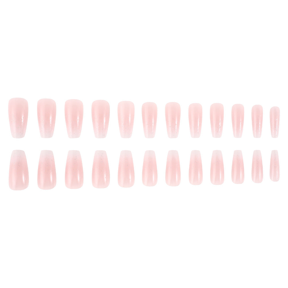 Elegante Ombre Press-On Nägel Karnz