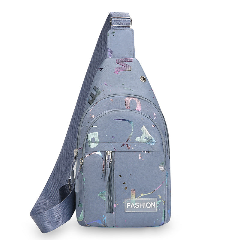 Künstlerische Sling-Tasche Karnz