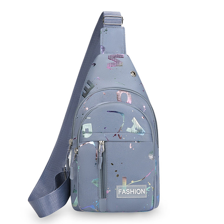 Künstlerische Sling-Tasche Karnz