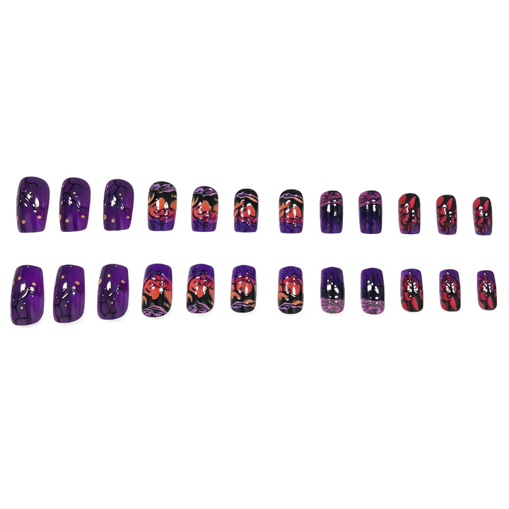 Künstlerische Saisonale Nagelkunst Karnz