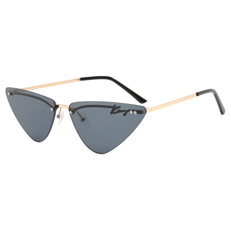 Damen Trendige Cat-Eye Sonnenbrille mit femininem Rahmen Karnz