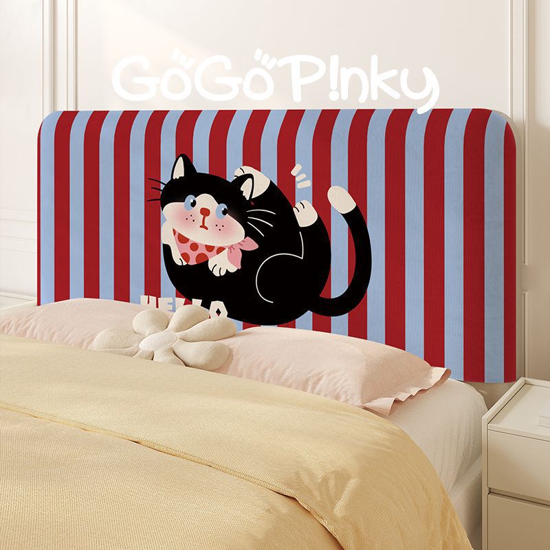 Padded Decorative Cupcake Headboard Cover with Scalloped Frame and Soft Upholstery