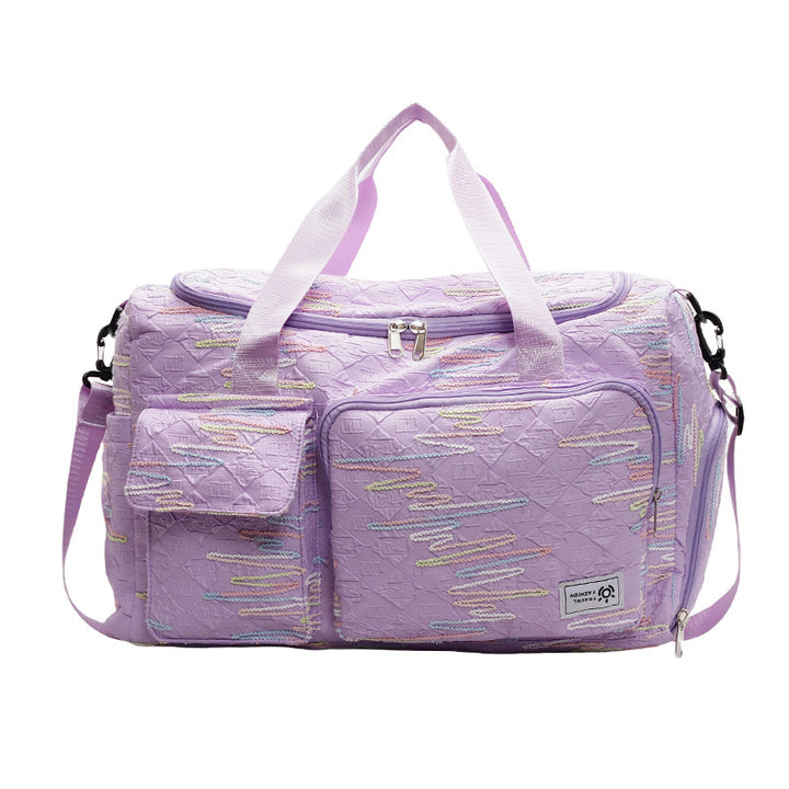 Bestickte Wochenend-Duffle Karnz