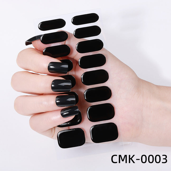 Glänzende Gel-Nagelüberzüge