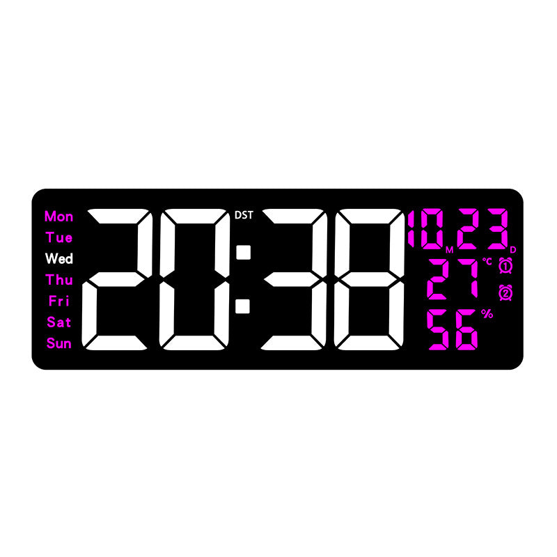 Digitale Wanduhr Karnz