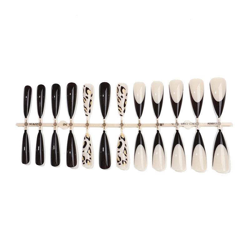 Elegante Stiletto Drucknagel Set Karnz