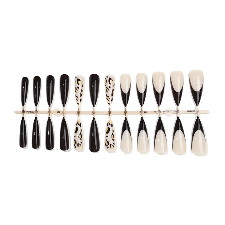 Elegante Stiletto Drucknagel Set Karnz