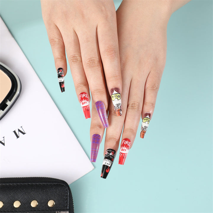 Kreative Nagelspitzen Kunstnägel Karnz