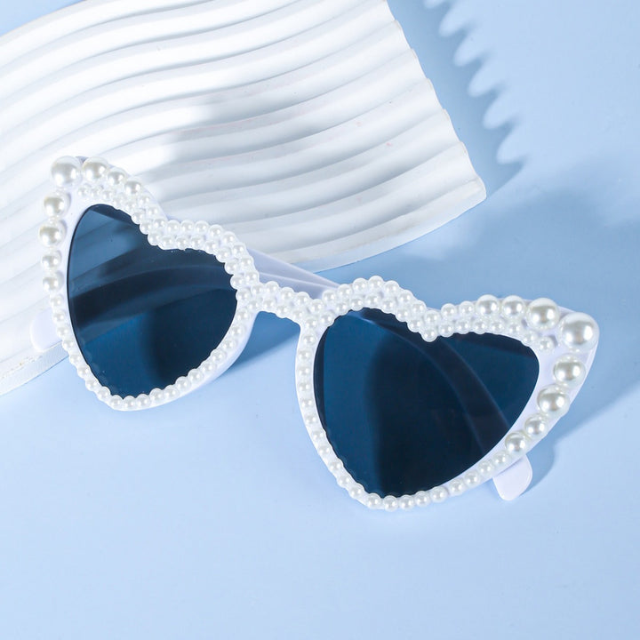 Herzförmige Braut-Sonnenbrille Karnz