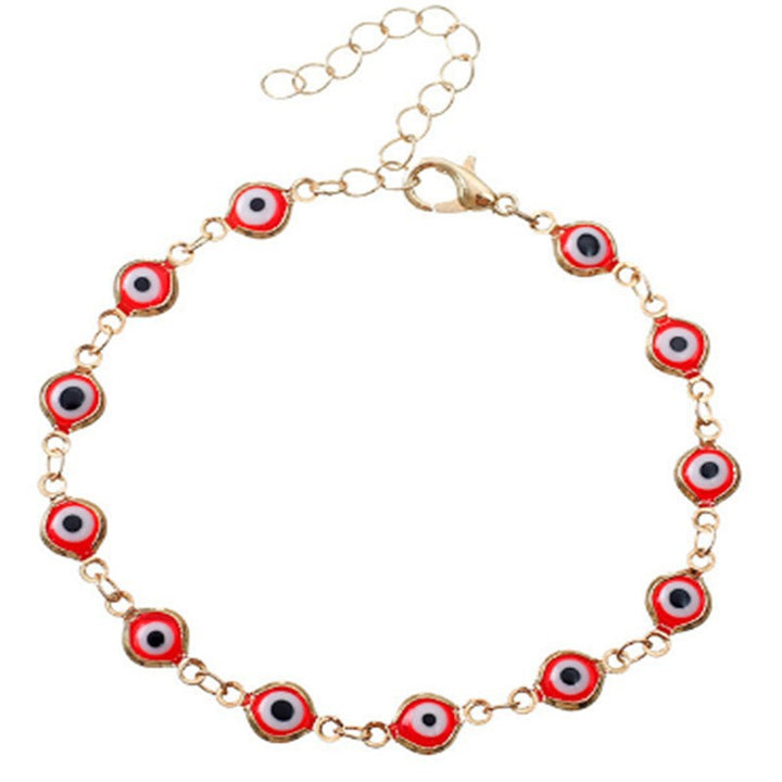 Dekorativer böser Blick Charme Armband Karnz