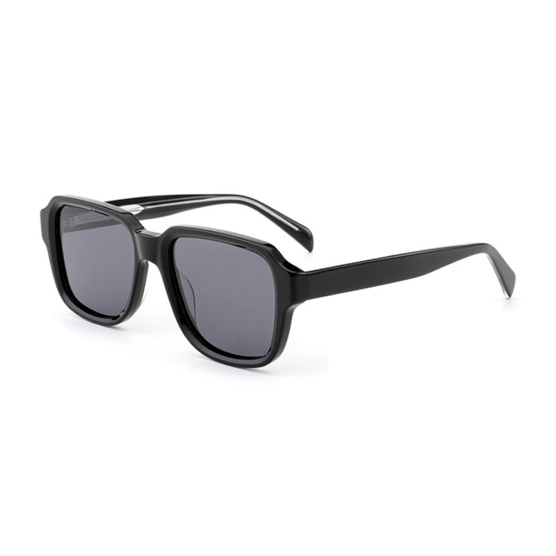 Damen quadratische Sonnenbrille mit modischem Muster Karnz