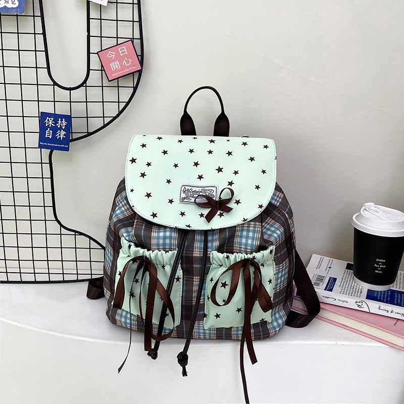 Süßes Sternenmuster Zugbeutel-Rucksack