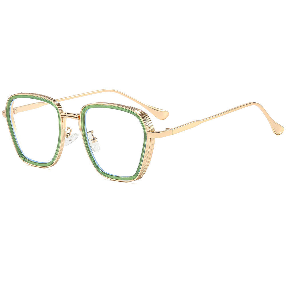 Damen Designer-Sonnenbrille im modernen quadratischen Rahmen Karnz