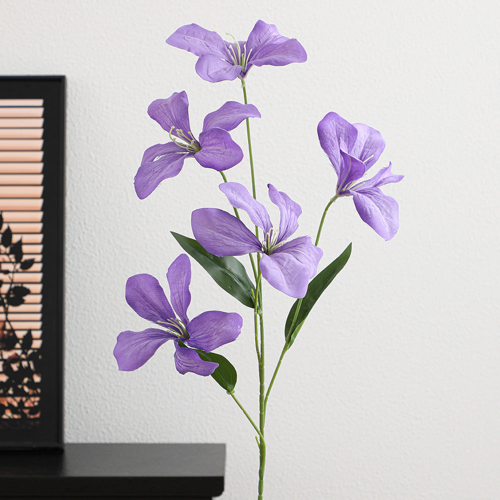 Künstlicher Orchideenblütenzweig mit filigranen Blüten Karnz