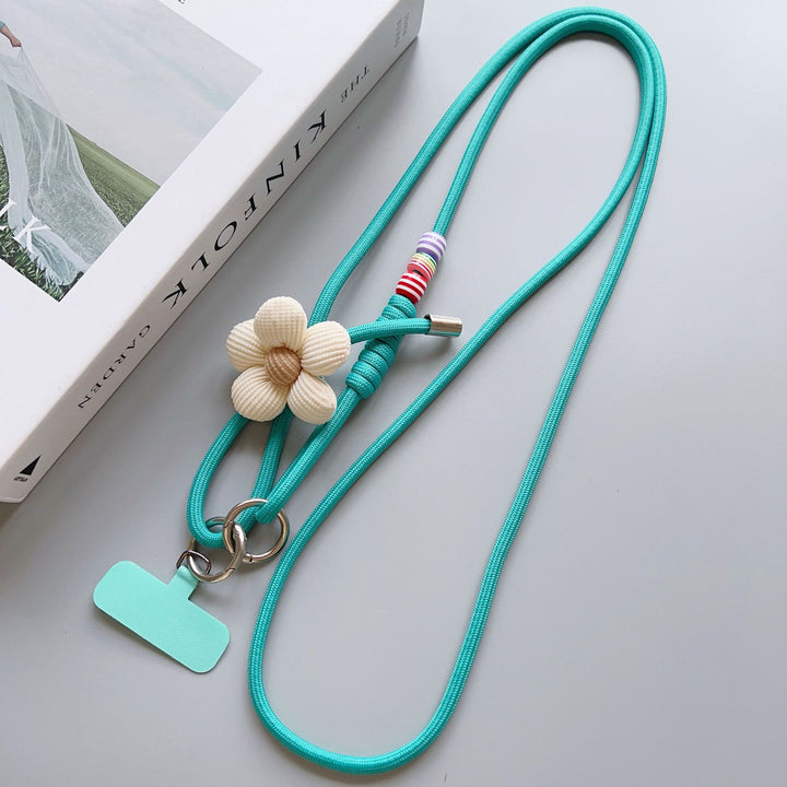 Dekorativer Blumenanhänger Handy-Lanyard Karnz