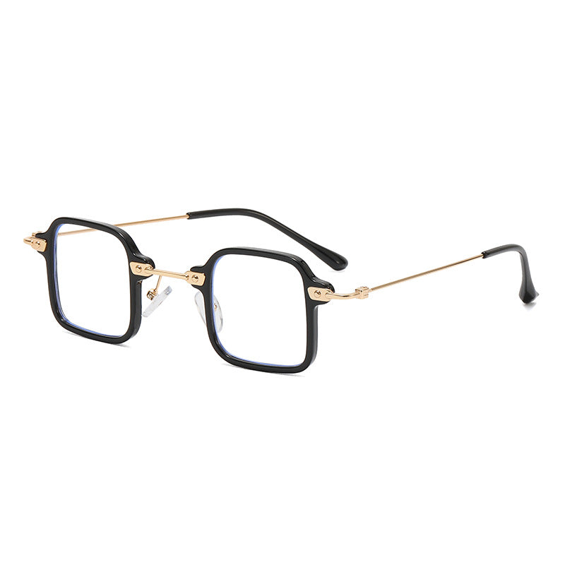 Damen geometrische Sonnenbrille mit stylischem Metallrahmen Karnz