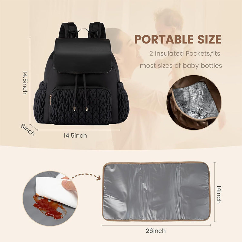 Stylischer Rucksack mit Gepolsterter Rückenseite und Vielseitigen Fächern Karnz