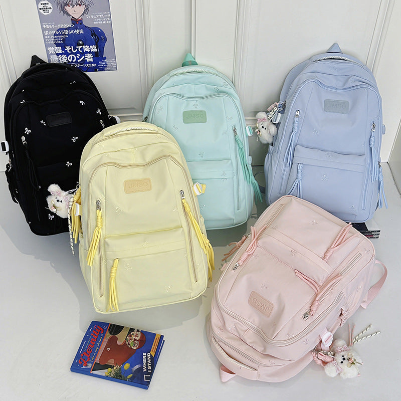 Stylischer Bestickter Rucksack Karnz 1791205546